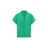 Bluse mit Reverskragen aus TENCEL™ Lyocell und Leinen-Lanius-Hemden & Blusen-ROTATION BOUTIQUE