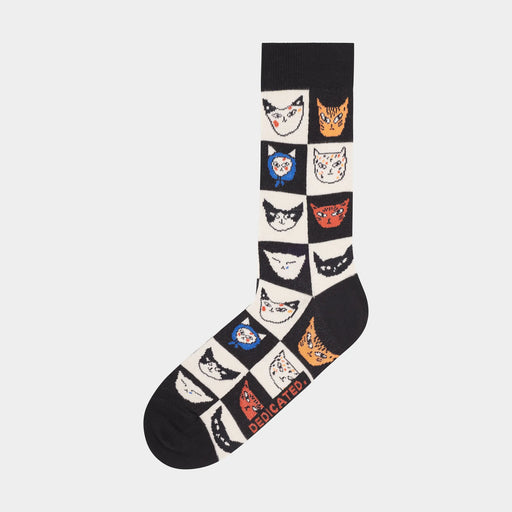Cat Bingo Katzen Socken-Dedicated-Socken-ROTATION BOUTIQUE BERLIN
