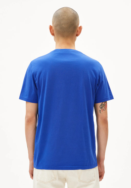 Jaames Dynamo Blue-Armedangels-T-Shirts-ROTATION BOUTIQUE BERLIN