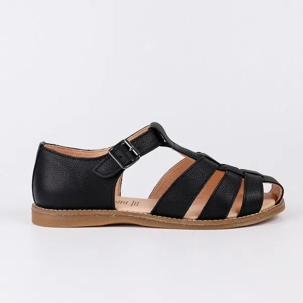 Lotta EP Black - Leder Sandale-Kavat-Schuhe-ROTATION BOUTIQUE BERLIN