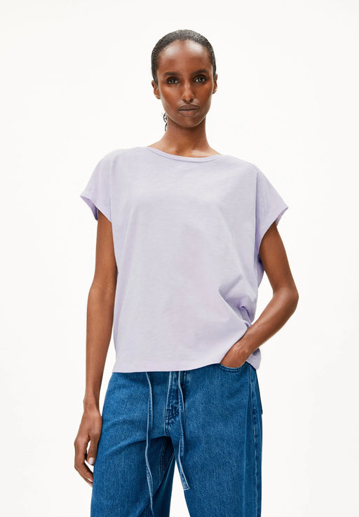ONELIAA Soft Lilac-Armedangels-T-Shirts-ROTATION BOUTIQUE BERLIN
