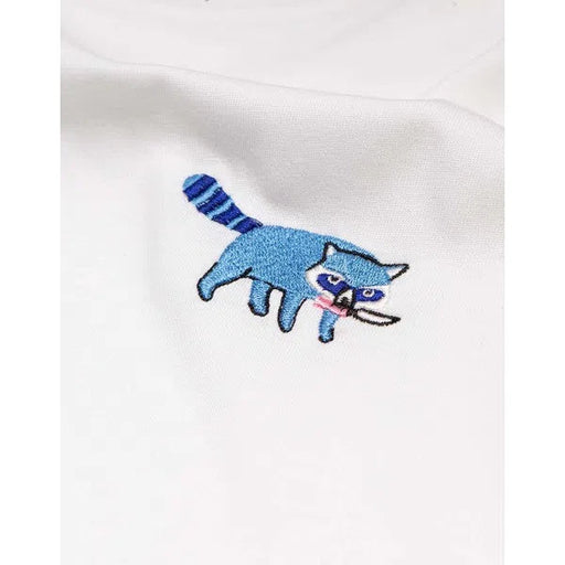 Racoon Tee - Regular Fit T-Shirt mit Stickerei-Olow-T-Shirts-ROTATION BOUTIQUE BERLIN