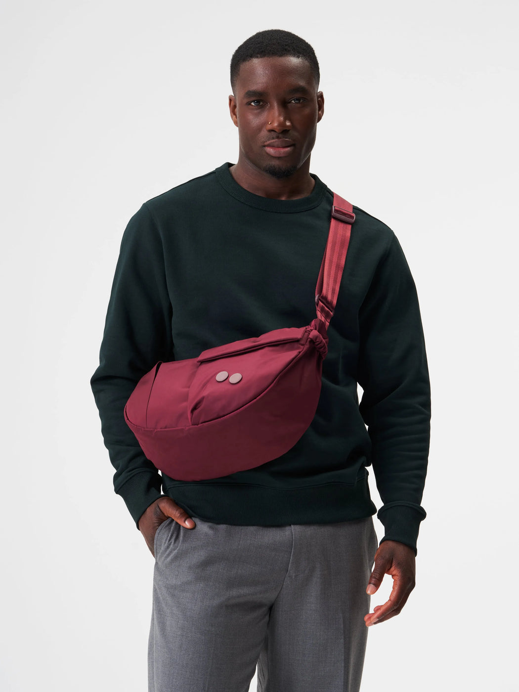 Tasche Krumm Medium Glazed Red-Pinqponq-p_Other Bags-ROTATION BOUTIQUE BERLIN