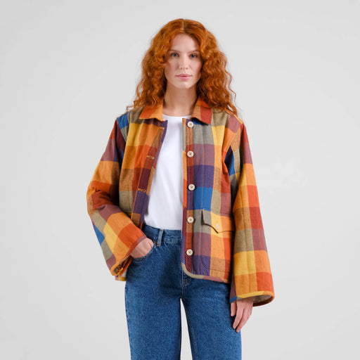 Wattierte Jacke Voxtorp-Dedicated-Pullis & Sweatshirts-ROTATION BOUTIQUE BERLIN