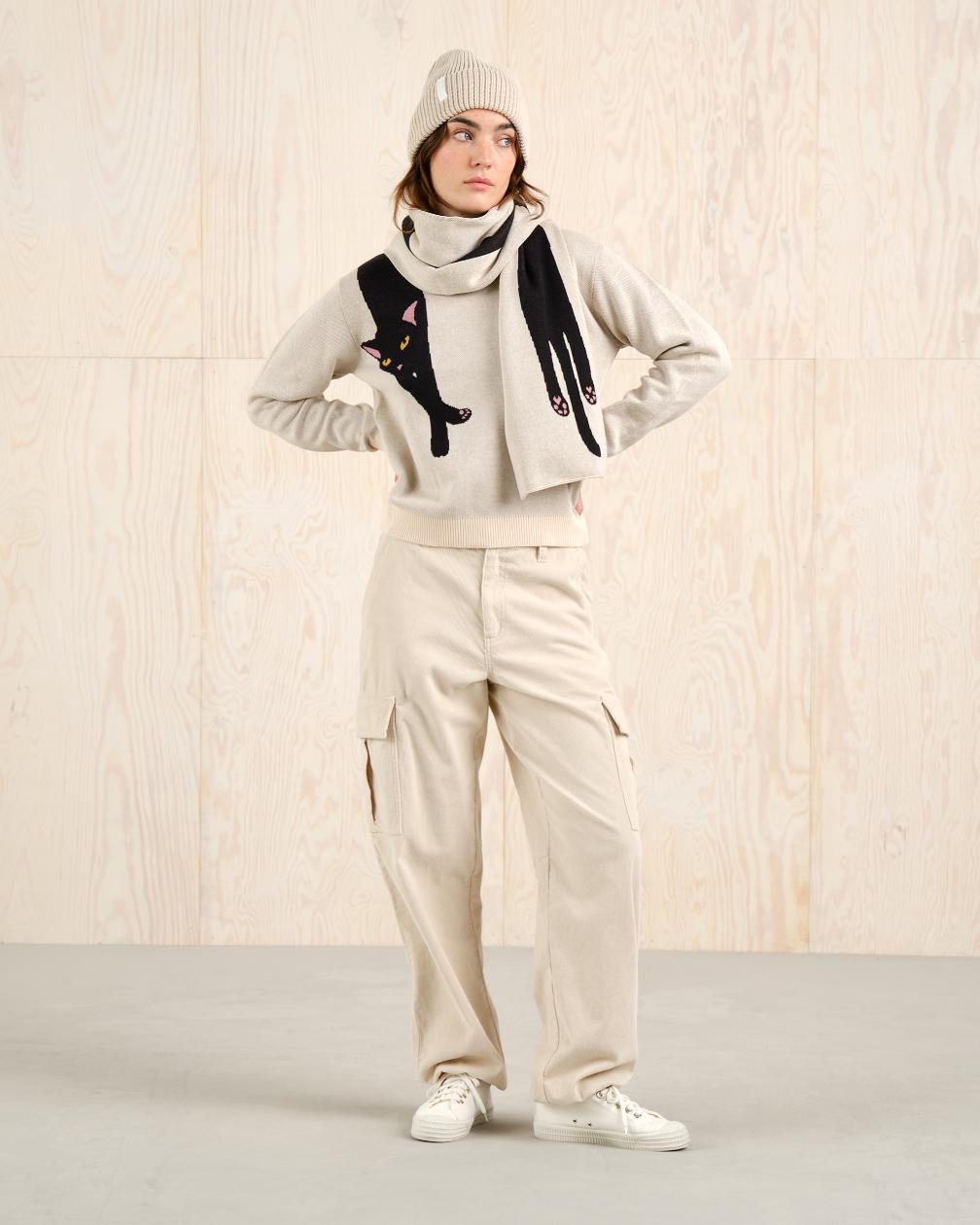 Back in stock: DEDICATED KATZEN SCHAL LONG CAT SCARF