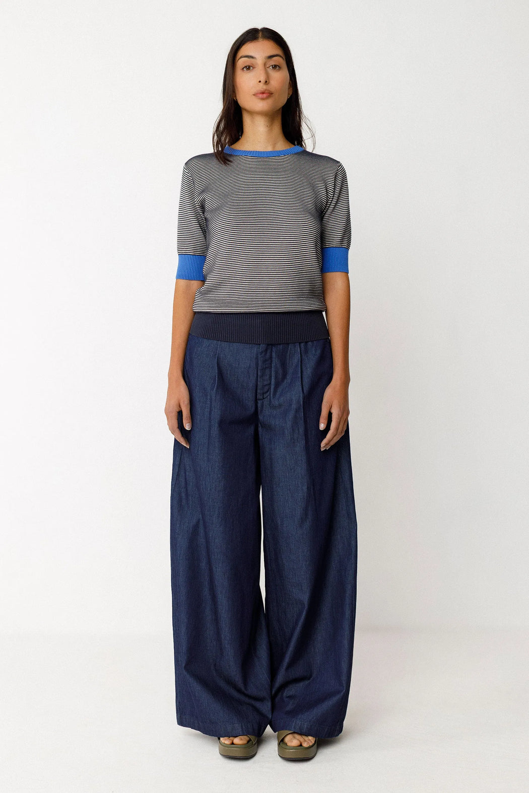 3/4 Arm Strickpullover Muike-SKFK-Pullis & Sweatshirts-ROTATION BOUTIQUE BERLIN