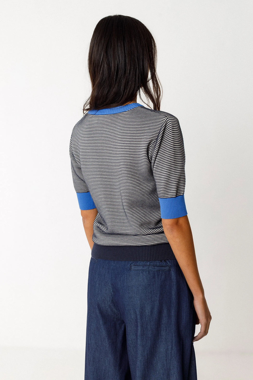 3/4 Arm Strickpullover Muike-SKFK-Pullis & Sweatshirts-ROTATION BOUTIQUE BERLIN