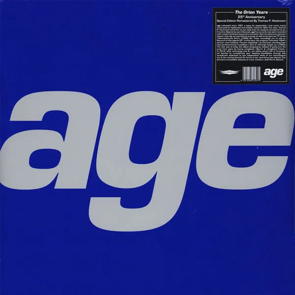 Age The Orion Years 2LP Repress-Miscellaneous-Records-ROTATION BOUTIQUE BERLIN