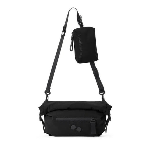 Aksel Solid Black - Umhängetasche-Pinqponq-Hip Bags-ROTATION BOUTIQUE BERLIN