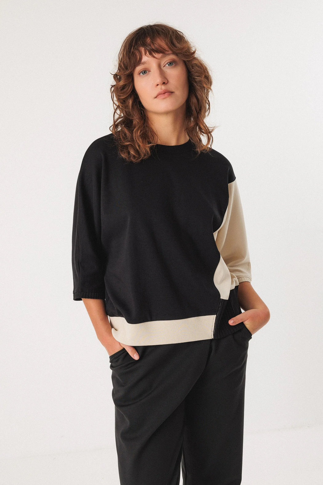 Aloria Halbarm T-Shirt-SKFK-T-Shirts-ROTATION BOUTIQUE BERLIN
