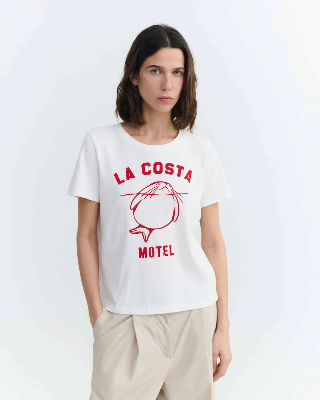 Animal Motel T-Shirt Damen-Thinking Mu-T-Shirts-ROTATION BOUTIQUE BERLIN