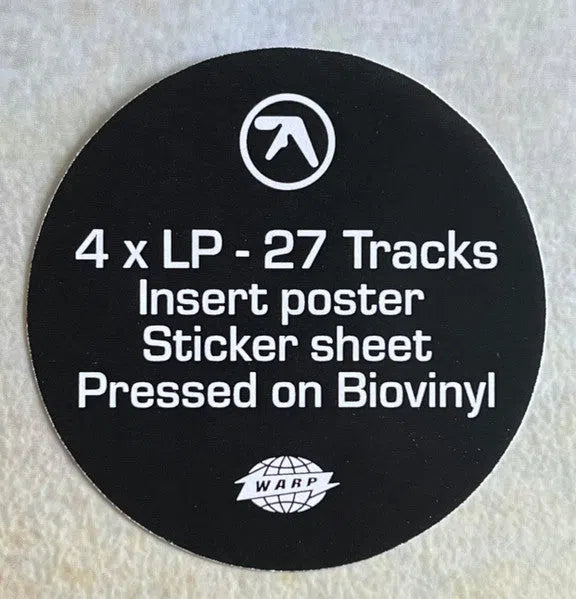 Aphex Twin - Selected Ambient Works II Warp Records Re-Issue 2024-Warp Records-Records-ROTATION BOUTIQUE BERLIN