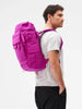 BLOK MEDIUM Crinkle Fuchsia Rucksack mit Laptop-Fach-Pinqponq-Rucksäcke-ROTATION BOUTIQUE BERLIN