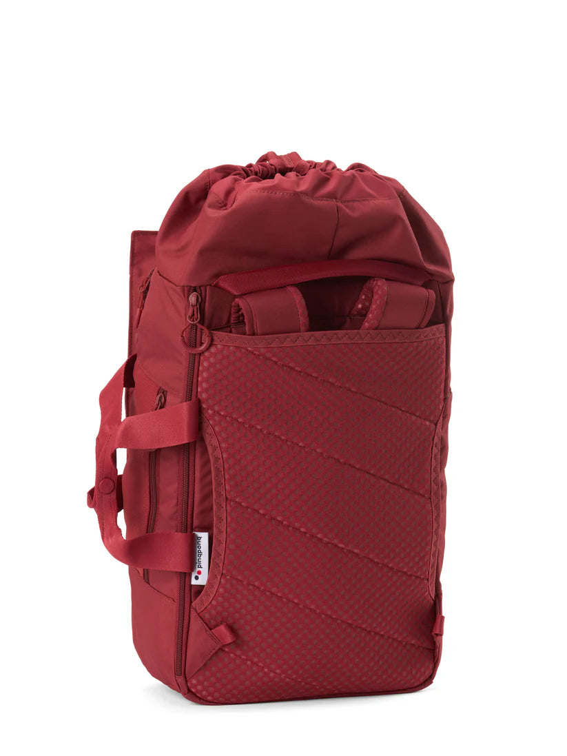 BLOK MEDIUM Siena Red Rucksack mit Laptop-Fach-Pinqponq-Rucksäcke-ROTATION BOUTIQUE BERLIN