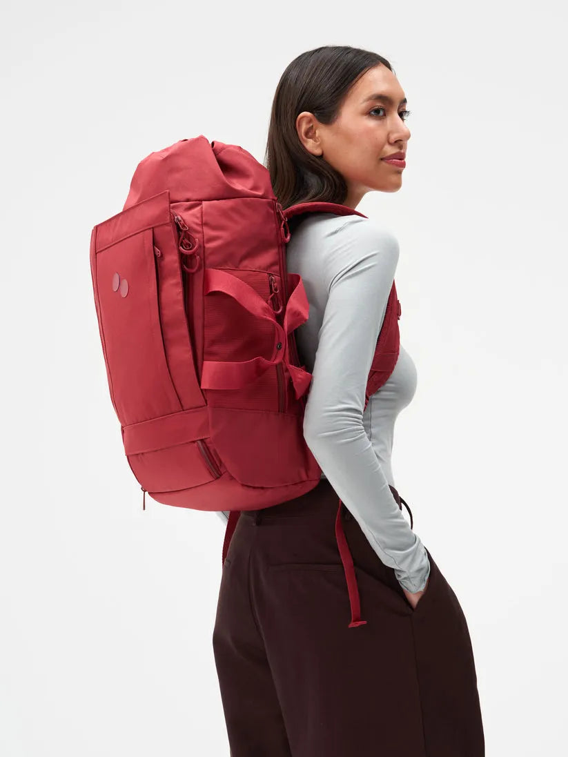 BLOK MEDIUM Siena Red Rucksack mit Laptop-Fach-Pinqponq-Rucksäcke-ROTATION BOUTIQUE BERLIN