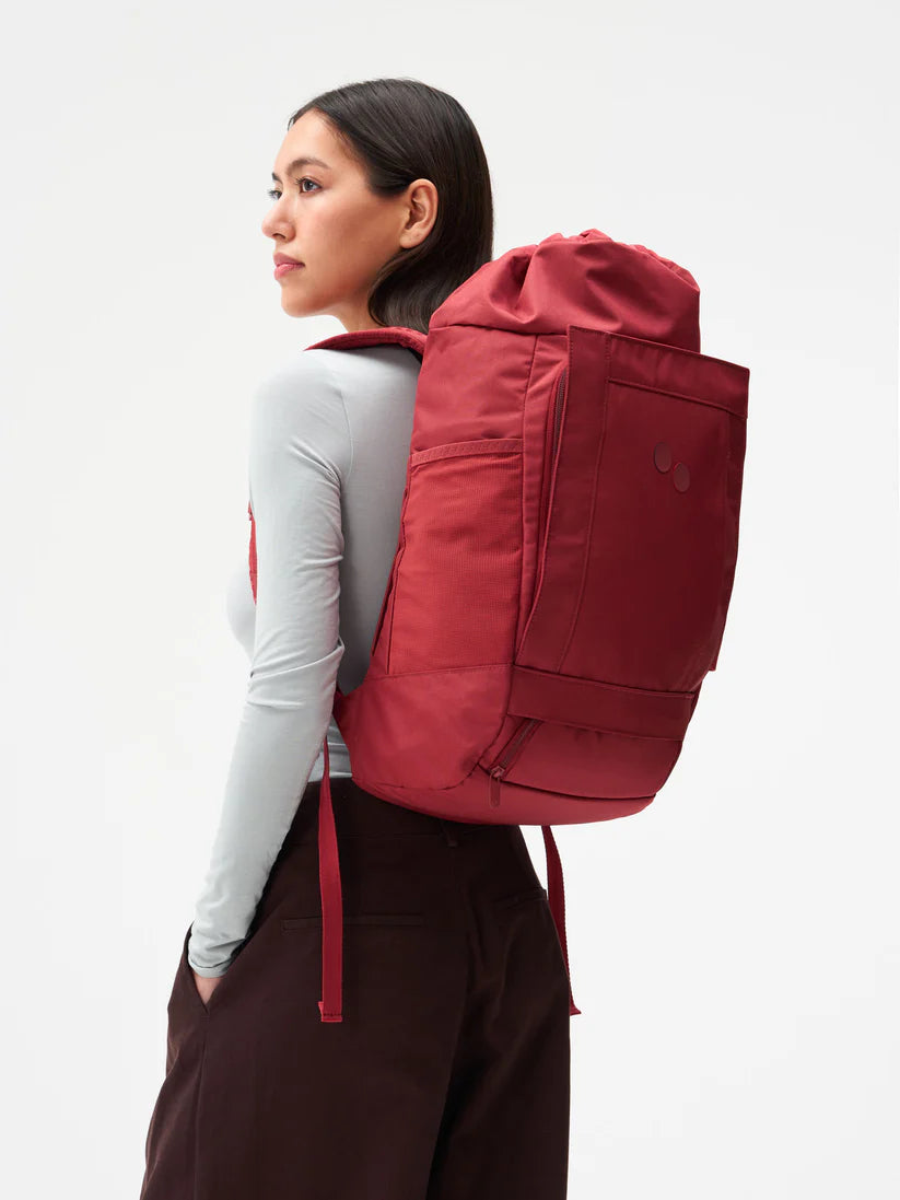 BLOK MEDIUM Siena Red Rucksack mit Laptop-Fach-Pinqponq-Rucksäcke-ROTATION BOUTIQUE BERLIN