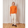 Baby Brett Big Orange Pullover aus Alpaka Wolle Mix-Homecore-Pullis & Sweatshirts-ROTATION BOUTIQUE BERLIN