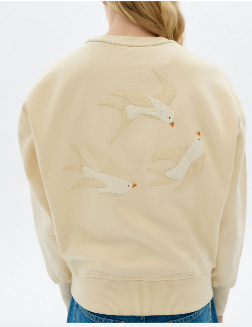 Bird Sweatshirt-Thinking Mu-T-Shirts-ROTATION BOUTIQUE BERLIN