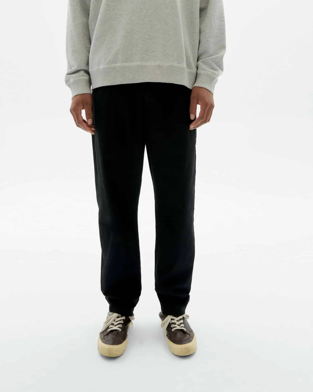 Black Travel Pants-Thinking Mu-Hosen-ROTATION BOUTIQUE BERLIN