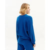 Blaues Sweatshirt aus Recycling Baumwolle-Thinking Mu-Pullis & Sweatshirts-ROTATION BOUTIQUE