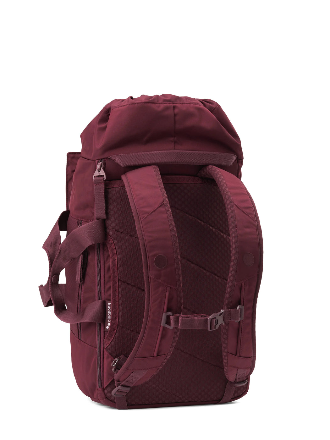 Blok Medium Changeant Glazed Red-Pinqponq-Rucksäcke-ROTATION BOUTIQUE BERLIN