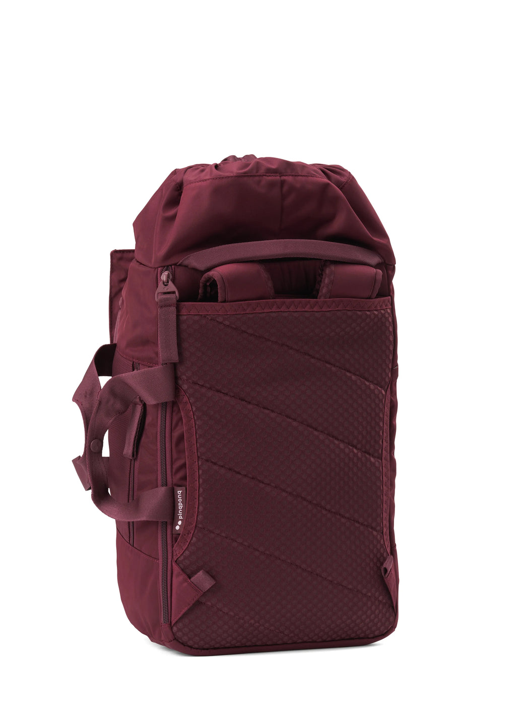 Blok Medium Changeant Glazed Red-Pinqponq-Rucksäcke-ROTATION BOUTIQUE BERLIN