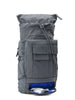 Blok Medium Crinkle Grey Rucksack-Pinqponq-Rucksäcke-ROTATION BOUTIQUE BERLIN