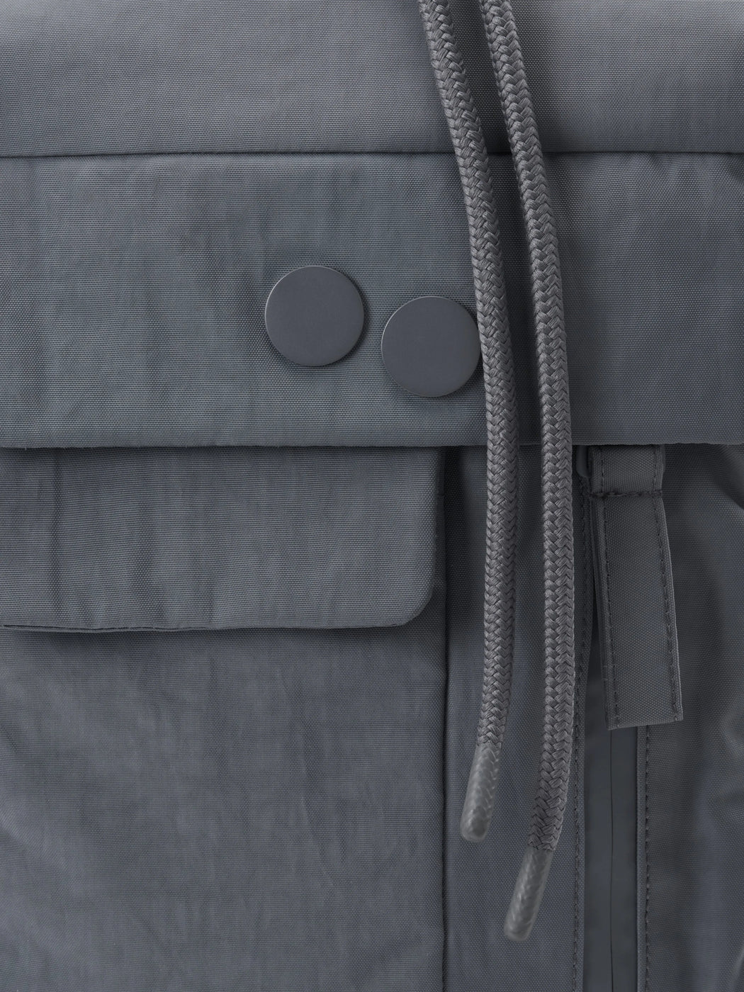 Blok Medium Crinkle Grey Rucksack-Pinqponq-Rucksäcke-ROTATION BOUTIQUE BERLIN