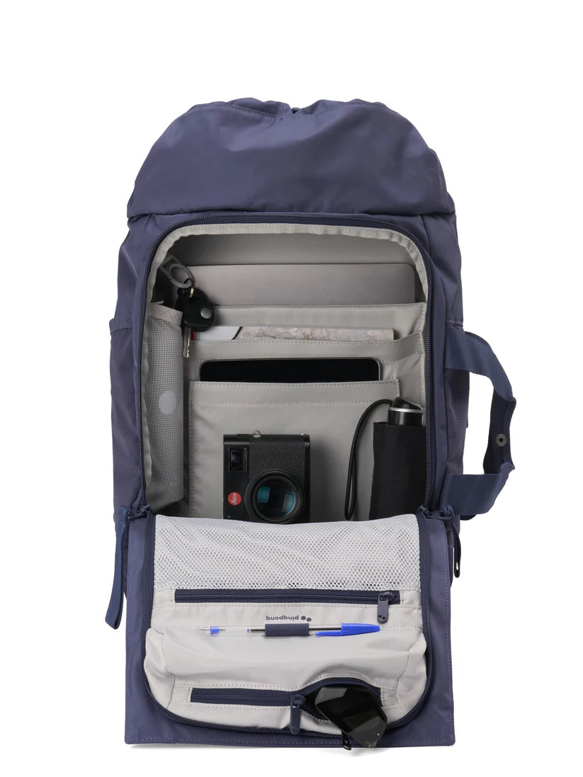 Blok Medium Glazed Dusk Großer City Rucksack-Pinqponq-Rucksäcke-ROTATION BOUTIQUE BERLIN