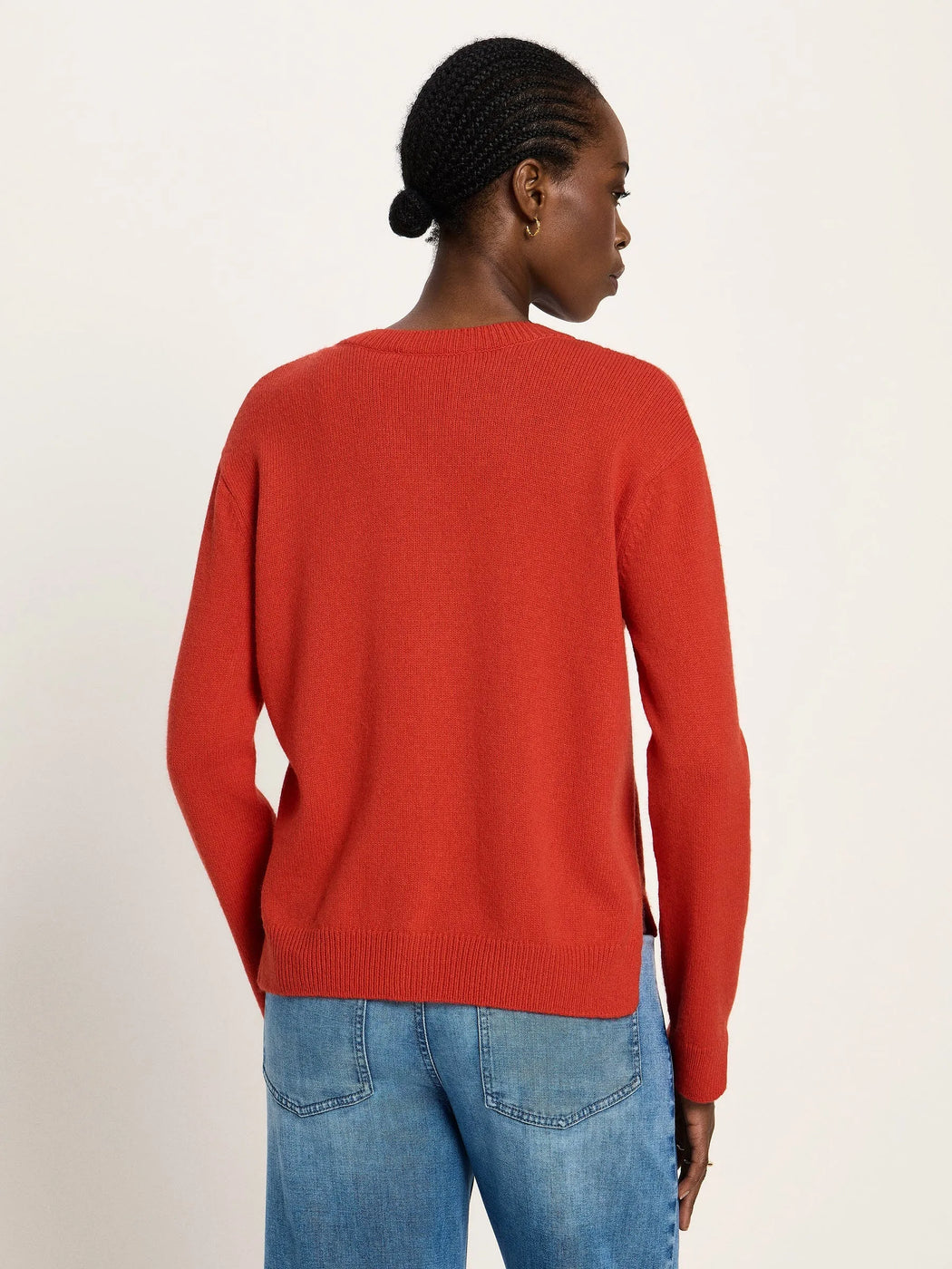 Boxy Strickjacke (GOTS)-Lanius-Pullis & Sweatshirts-ROTATION BOUTIQUE BERLIN