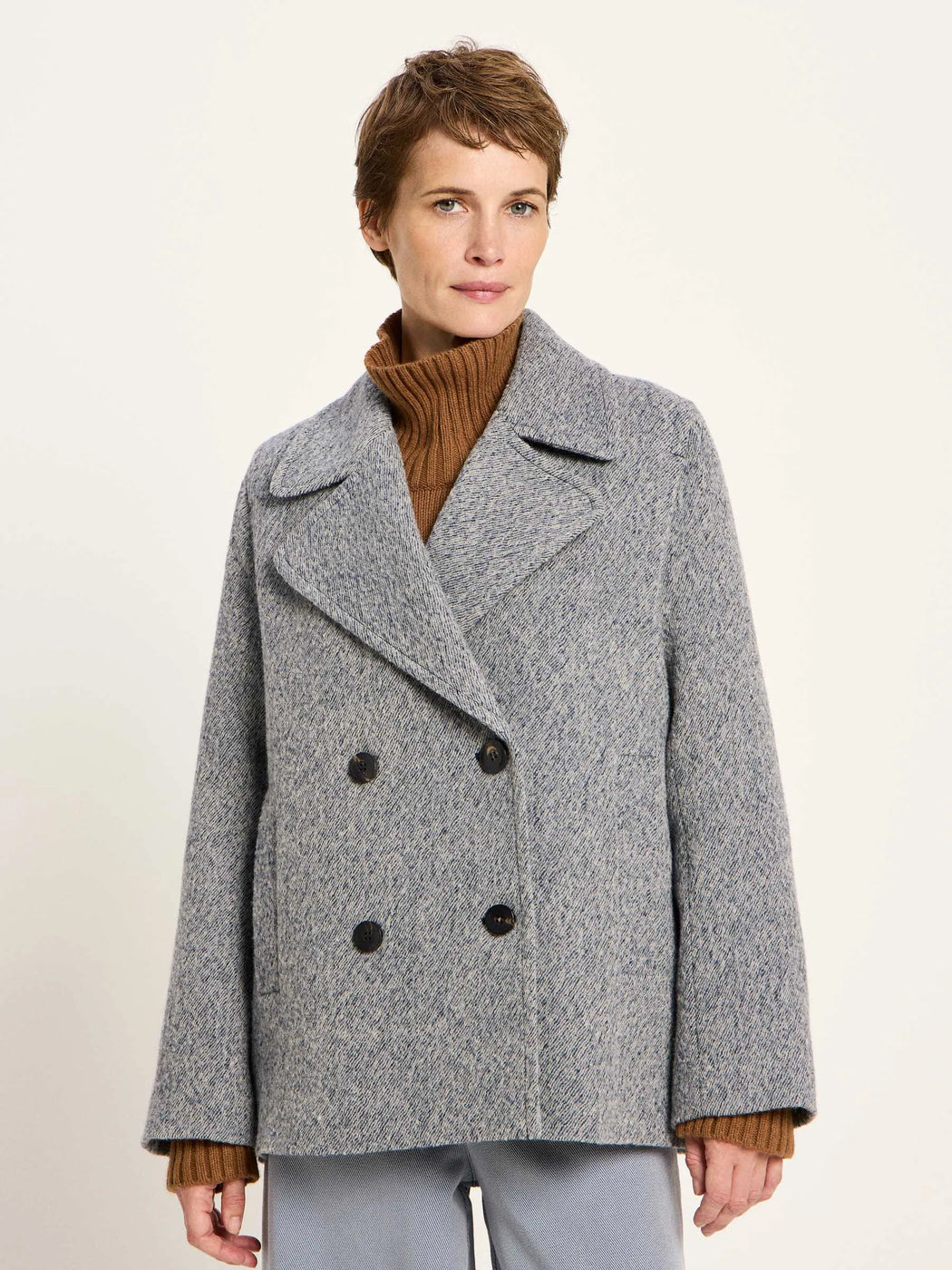 Cabanjacke aus Schurwolle-Lanius-Jacken & Mäntel-ROTATION BOUTIQUE BERLIN
