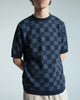 Caetano Check Knitted Top-Far Afield-T-Shirts-ROTATION BOUTIQUE BERLIN