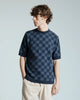 Caetano Check Knitted Top-Far Afield-T-Shirts-ROTATION BOUTIQUE BERLIN