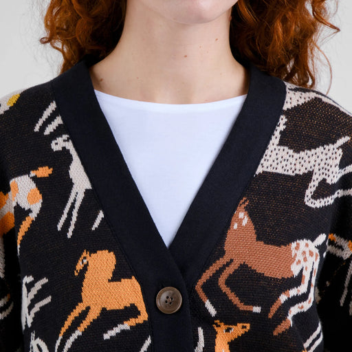 Cardigan Kanan Mustang Party-Dedicated-Pullis & Sweatshirts-ROTATION BOUTIQUE BERLIN