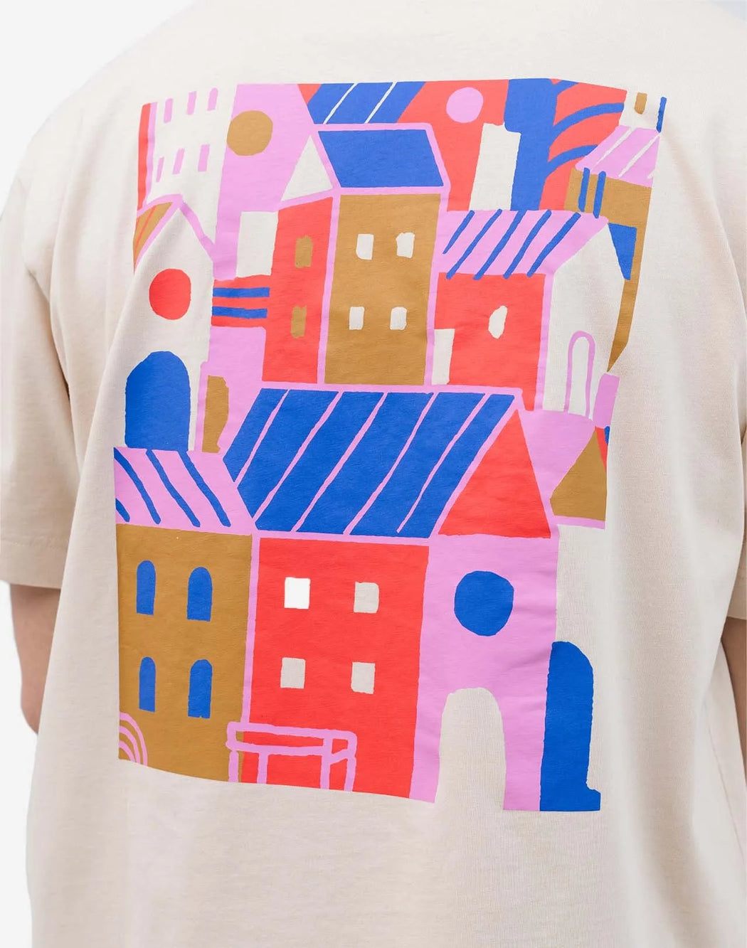 City Creme T-Shirt Herren-Olow-T-Shirts-ROTATION BOUTIQUE BERLIN