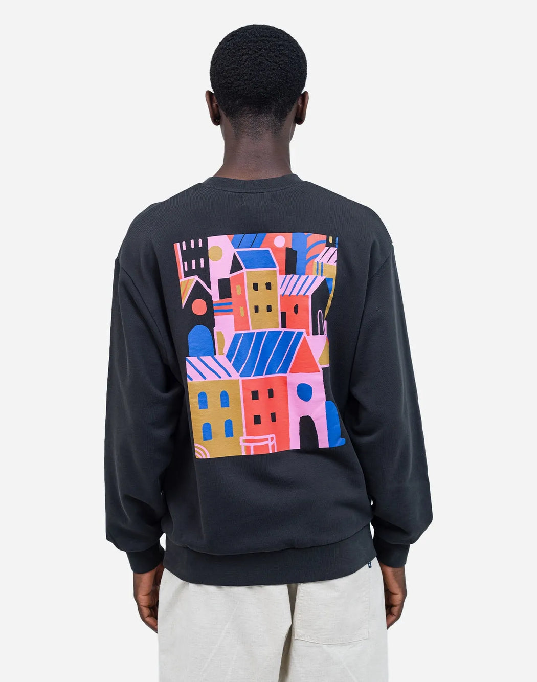 City Noir Sweatshirt-Olow-Pullis & Sweatshirts-ROTATION BOUTIQUE BERLIN