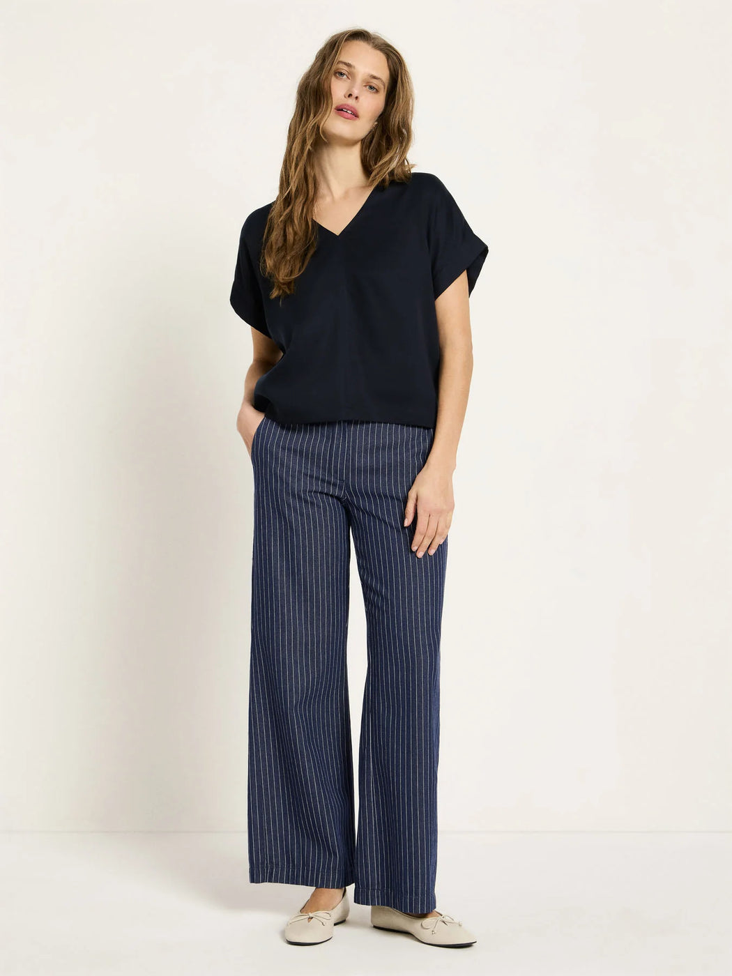 Damen Blusenshirt aus TENCEL™-LANIUS-ROTATION BOUTIQUE BERLIN