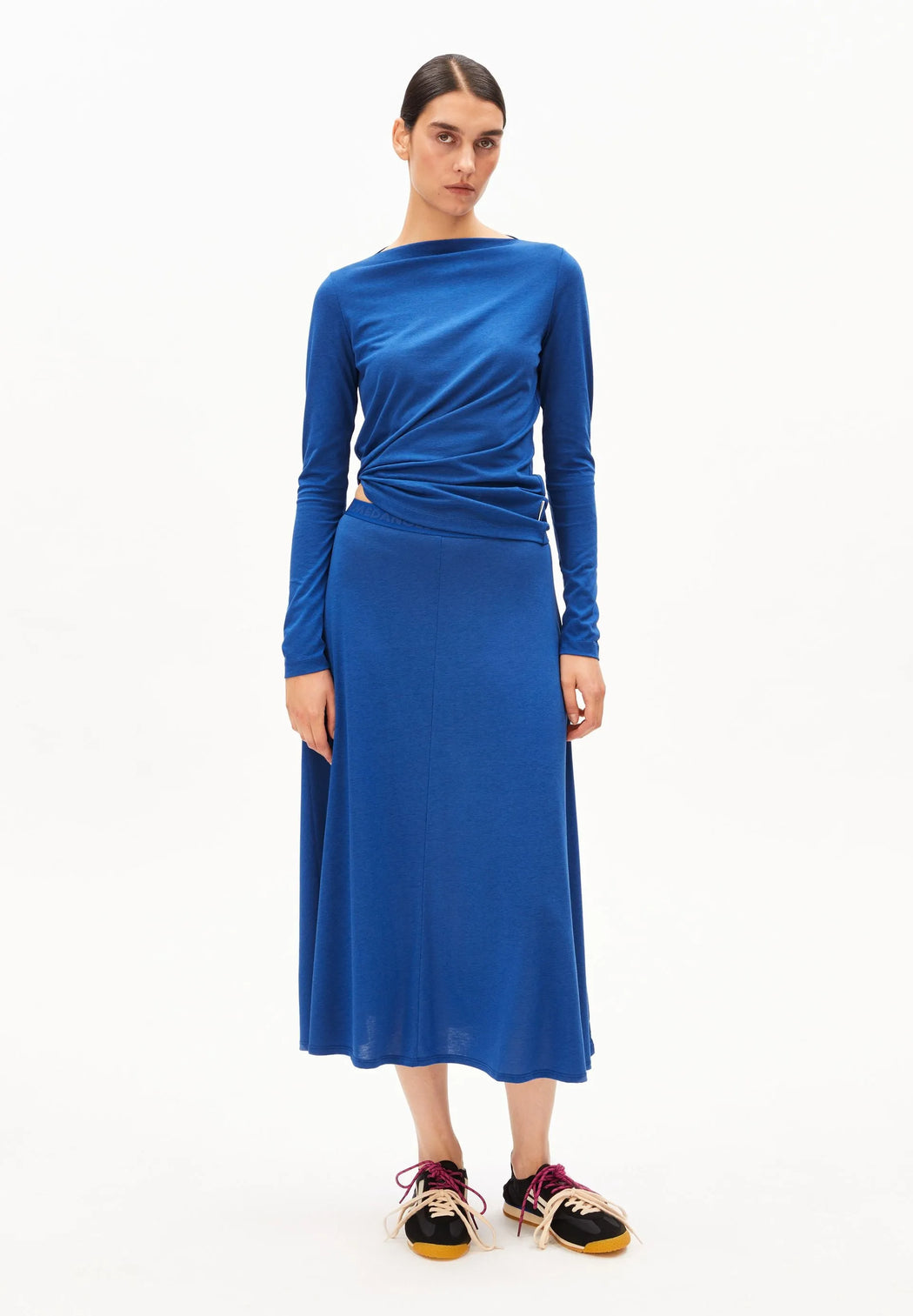 Damen Boatneck Longsleeve-Armedangels-T-Shirts-ROTATION BOUTIQUE BERLIN