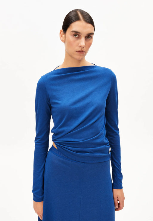 Damen Boatneck Longsleeve-Armedangels-T-Shirts-ROTATION BOUTIQUE BERLIN