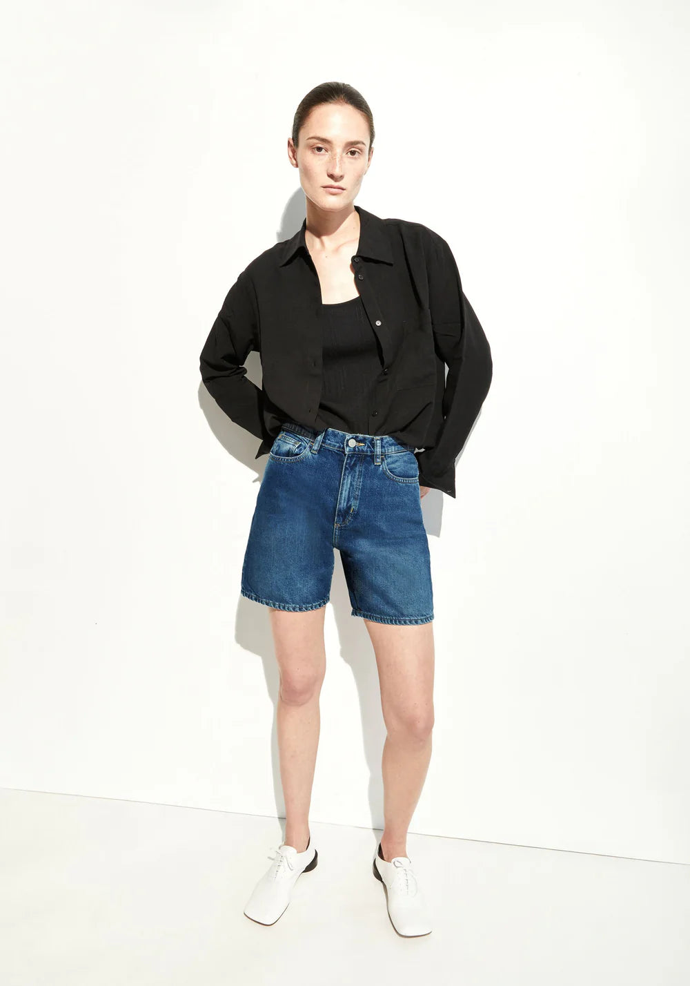 Damen Denim Shorts Sheaari-Armedangels-Hosen-ROTATION BOUTIQUE BERLIN