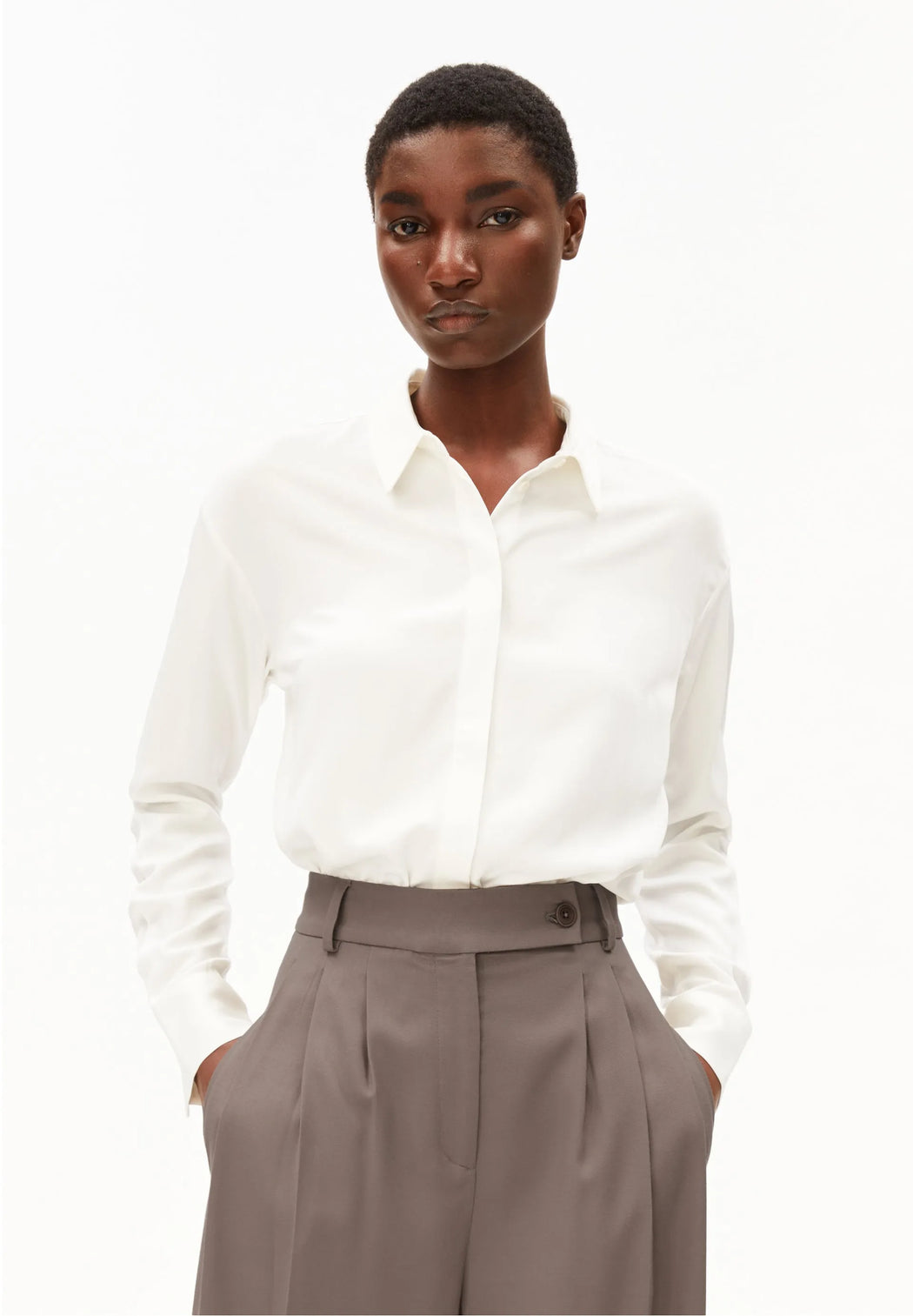 Damen Longsleeve Bluse Larisaana-Armedangels-Hemden & Blusen-ROTATION BOUTIQUE BERLIN