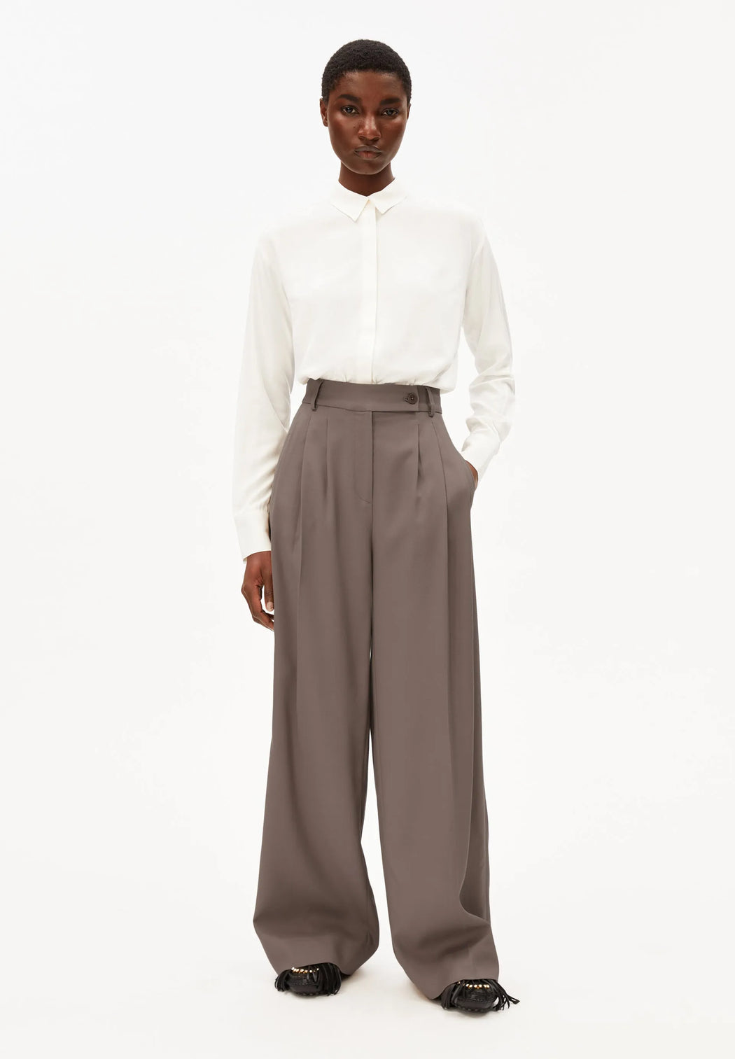 Damen Longsleeve Bluse Larisaana-Armedangels-Hemden & Blusen-ROTATION BOUTIQUE BERLIN