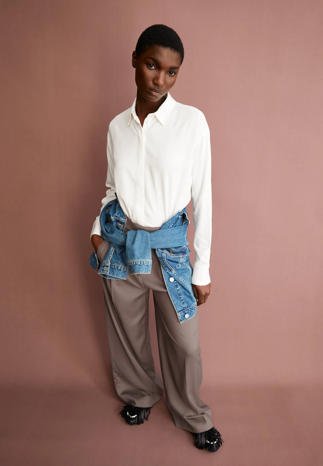 Damen Longsleeve Bluse Larisaana-Armedangels-Hemden & Blusen-ROTATION BOUTIQUE BERLIN