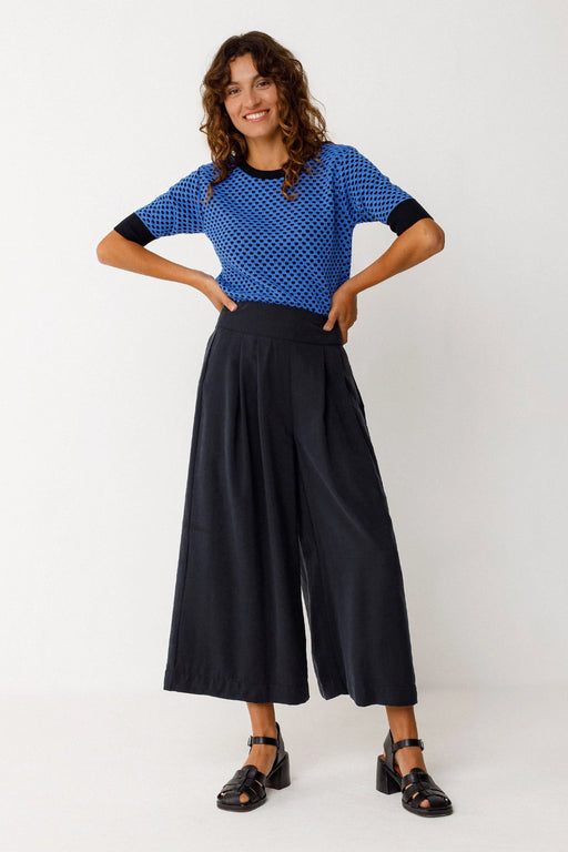 Damen Midi Hose Enetz-SKFK-Hosen-ROTATION BOUTIQUE BERLIN