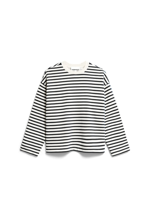 Damen Sweatshirt Frankaa Maarlen Stripe-Armedangels-Pullis & Sweatshirts-ROTATION BOUTIQUE BERLIN
