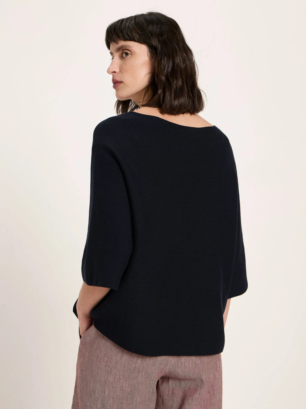 Damen U-Boot Pullover – GOTS-zertifiziert-Lanius-Pullis & Sweatshirts-ROTATION BOUTIQUE BERLIN