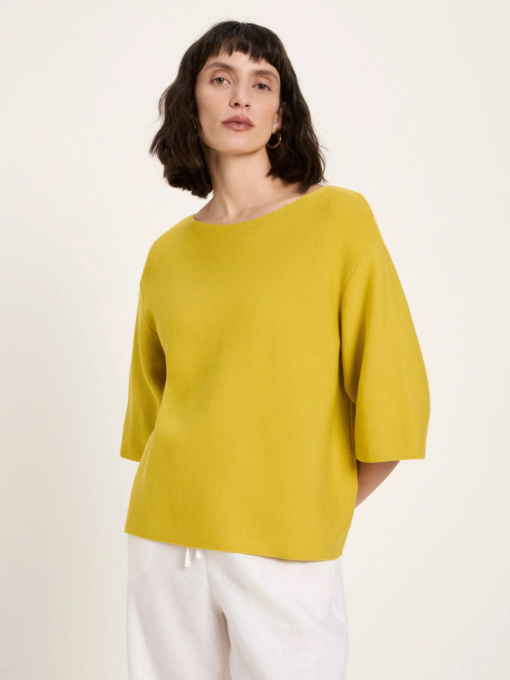 Damen U-Boot Pullover – GOTS-zertifiziert-Lanius-Pullover-ROTATION BOUTIQUE BERLIN