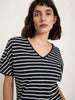 Damen V-Neck Shirt-Lanius-T-Shirts-ROTATION BOUTIQUE BERLIN