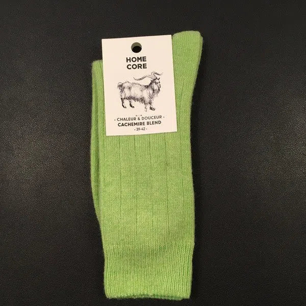 Farbtherapie Socken aus Kaschmir Woll Mix-Homecore-Socken-ROTATION BOUTIQUE