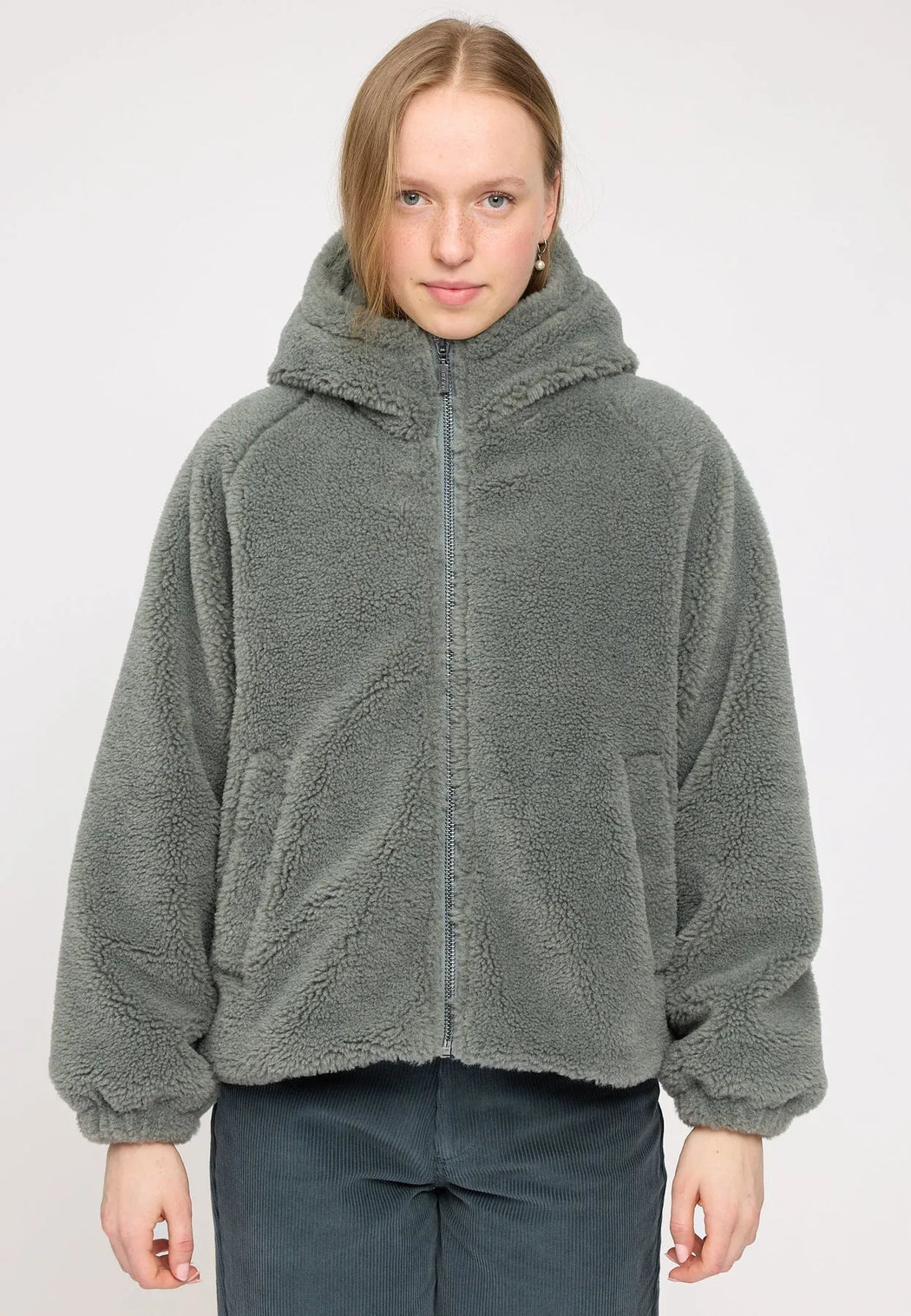 Faux Fur Hooded Jacket-Mazine-Jacken & Mäntel-ROTATION BOUTIQUE BERLIN